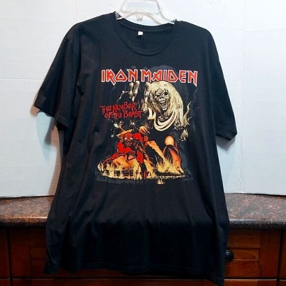 Iron Maiden "THE NUMBER OF THE BEAST" SHIRT...Size XL. - Picture 1 of 5